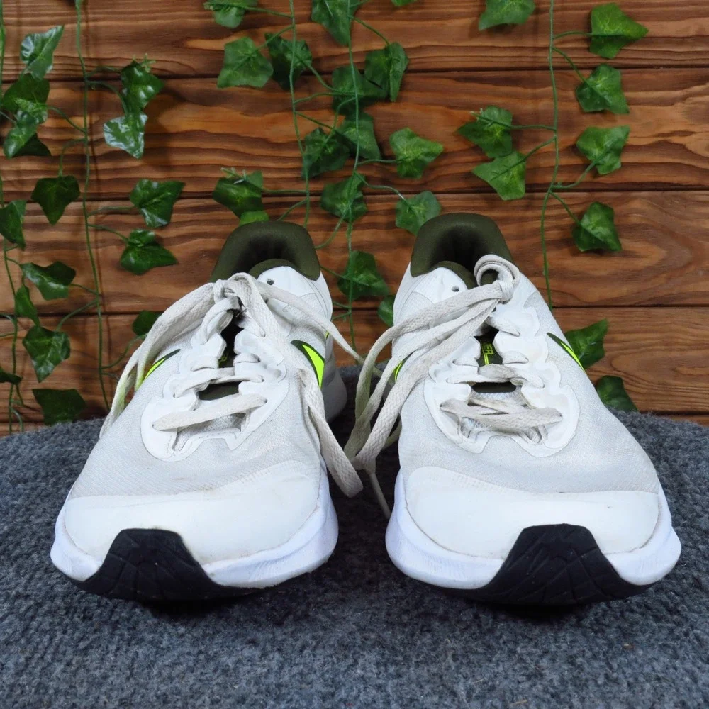 Nike Star Runner 3 Kids Running Shoes Size 7Y Athletic White Volt DA2776-011